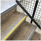 casa pura Treppenkantenprofil | Power Grip | Einzel-Gummieinlage | Grau
