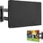 kwmobile 43" TV Outdoor TV Abdeckung - Fernseher Hülle Bildschirmschutz - Schutzhülle wetterfest - Schwarz