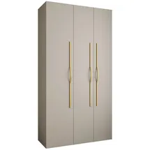 abiks möbel Drehtürenschrank COMO 130 x 245,5 x 50 cm Gold