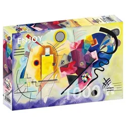 ENJOY Puzzle Puzzle ENJOY-1212 - Wassily Kandinsky: Gelb Rot Blau, Puzzle,..., 1000 Puzzleteile bunt