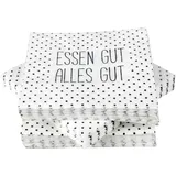 Bestlivings Servietten 33 x 33 cm 3 Lagig 100er Pack Essen Gut Alles Gut