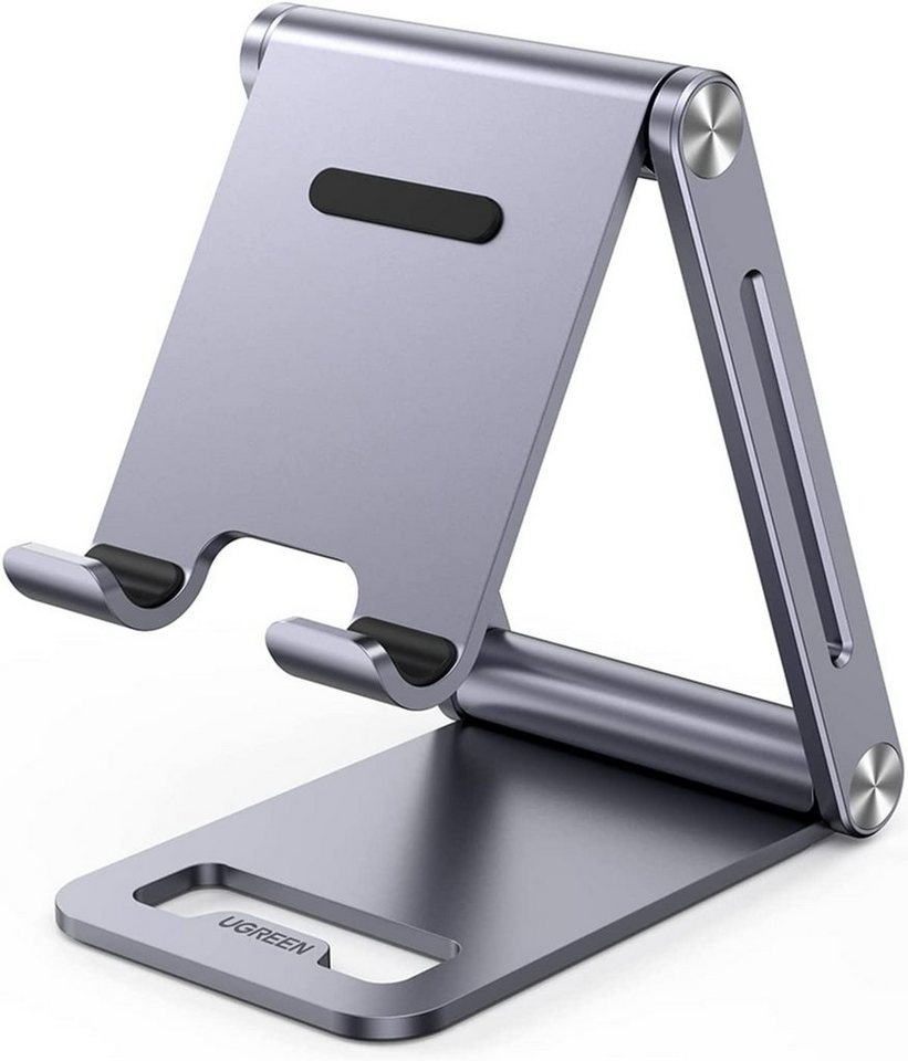 HYTIREBY Aluminium Handyständer für Tisch Handyhalterung Smartphone-Halterung