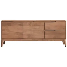 Tikamoon TV-Schrank Gabrielle 140 cm braun