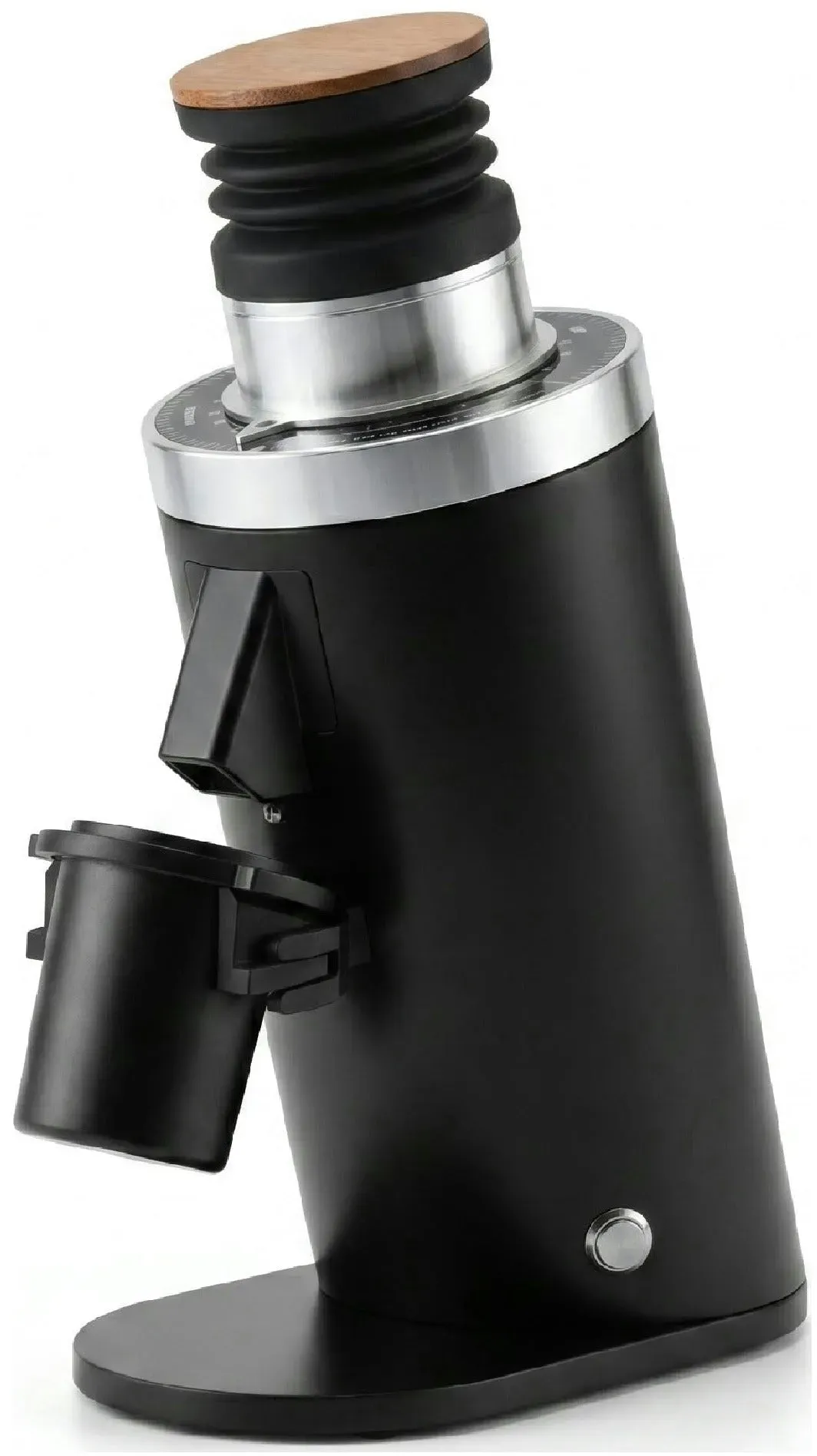 ROASTLY DF64 Kaffeemühle Gen 2 II V2.5, Berühmtes White Label, Elektrische Einzeldosis-Kaffeemühle, Nahezu Retentionsfrei (Schwarz)