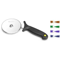 HENDI 617014 Pizzamesser, Pizzaschneider, Wiegemesser, (L)230mm, Edelstahl, Polypropylen