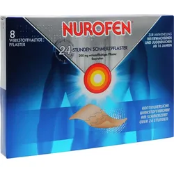 Nurofen 24-Stunden Schmerzpflaster 200mg Wirkst.pf 8 ST