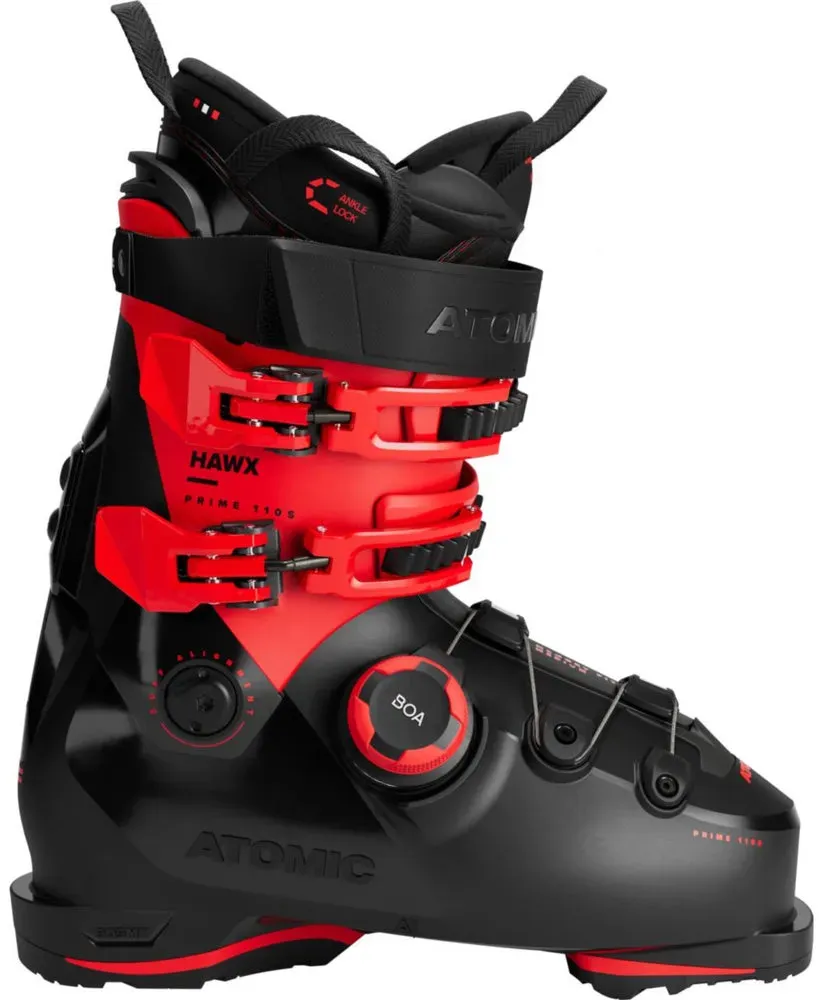 Atomic Hawx Prime 110 S BOA Skischuhe Herren (2025/2026) - schwarz-black/red / 30.0/30.5