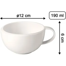 Villeroy & Boch NewMoon Kaffeeservice 18-tlg. weiß