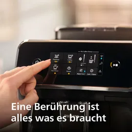 Philips 2200 Serie EP2220/10 schwarz/weiß