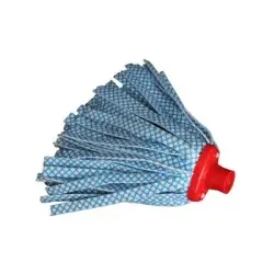 Bürstenmann Clean Star Wischmop, Ersatzkopf Farbe: blau /weiß