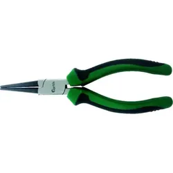 Langbeckzange poliert 160mm runde Backen Mehr-Komponenten-Griffe
