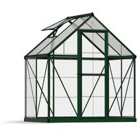 Alu grün Polycarbonat 0,7 mm/Dach HKP 4 mm 2,3 m2 inkl. Stahlfundament