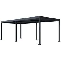 Paragon Outdoor Pergola Grand Tuscan 1224 Anthrazit 369 cm x 721 cm x 256 cm