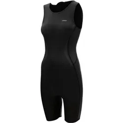 ZONE3 Damen Schwimmanzug, Black/Silver, XS