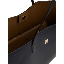Tommy Hilfiger Icon Shopper Polyurethan Black