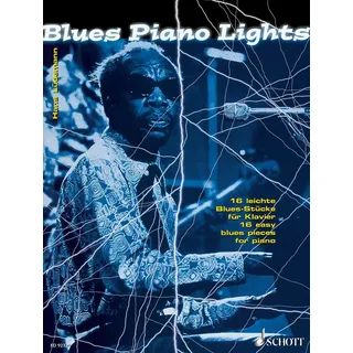 Blues Piano Lights: 16 leichte Blues-Stücke. Klavier.