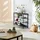 Tectake Portsmouth 100 x 73 x 31 cm braun / braun