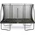 Salta Comfort Edition 366 x 244 cm inkl. Sicherheitsnetz black