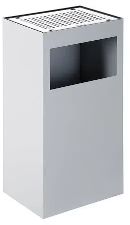 Hardwex Kombiascher ALFA, silber, 80 l