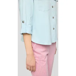 Rabe Hemdbluse blau 48