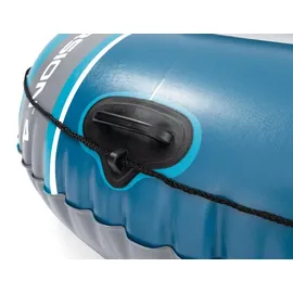 Intex Schlauchboot Excursion 4 Blau inkl. Pumpe und Alu-Paddel