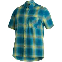 Maier Sports Kurzarmhemd Blau 56