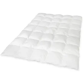 Künsemüller Exclusiv Faserbettdecke extrawarm 200 x 200 cm Daunen-Feeling durch modernste Fasertechnologie - Weiß