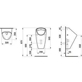 Laufen Caprino Plus Absaugurinal (H8410614000001)