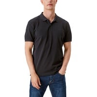 S.Oliver Herren Poloshirt Kurzarm Regular Fit Polohemd, Negro (Black 99A1), L