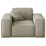 Fun Möbel Sessel Designersessel CELES in Stoff Opera Velvet Creme