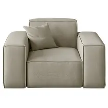 Fun Möbel Sessel Designersessel CELES in Stoff Opera Velvet Creme