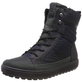 ECCO Damen Soft 7 TRED W Hohe Sneaker, Navy/Navy/Navy
