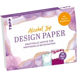 Design Paper DIN A5 Alcohol Ink