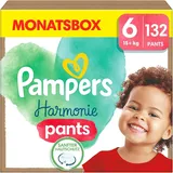 Pampers Pampers® Windeln HarmonieTM Größe Gr.6 (15+ kg) für Kids und Teens (4-12 Jahre), 132 St.