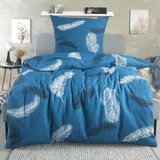 Basatex Optidream Federn Blau 135 x 200 cm + 80 x 80 cm