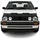 Omac Haubenbra Steinschlagschutz Bonnet Bra kompatibel mit VW Golf 1983-1991 Schwarz Halb