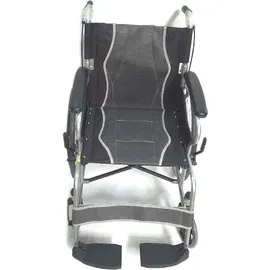Antar Leichter Rollstuhl AT52301 faltbar grau/schwarz