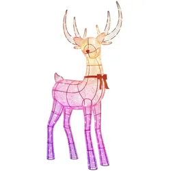 Twinkly 3D Rentiere Hirsch, Figur, LED Dekoration