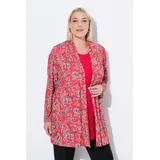 Ulla Popken Shirtjacke in pfauenblau | Gr.: 50-52