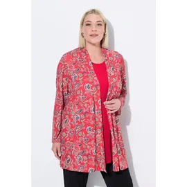 Ulla Popken Shirtjacke in pfauenblau | Gr.: 50-52