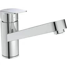 Ideal Standard CeraPlan 360° schwenkbarer Rohrauslauf, Ausladung 22,3 cm, BlueStart, Chrom
