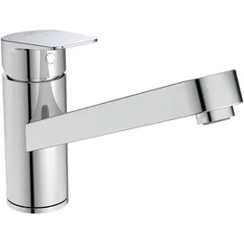 Ideal Standard CeraPlan 360° schwenkbarer Rohrauslauf, Ausladung 22,3 cm, BlueStart, Chrom