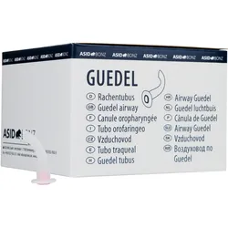 10 Guedeltuben einer Größe mit Farbkodierung