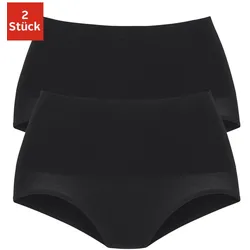 Formslip PETITE FLEUR, Damen, Gr. 32/34, schwarz, Obermaterial: 65% Baumwolle, 20% Elasthan, 15% Polyamid, unifarben, Unterhosen, aus elastischer Baumwolle, Shape wear