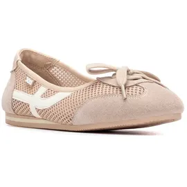 Xti - Ballerinas Damen Beige - Bequeme und vielseitige Schuhe - Casual Mode - Modell 14522614 (Größe 37) Wohnung, Keine, Lässig, Stoff