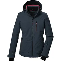 KILLTEC Damen SkijackeFunktionsjacke mit abzippbarer Kapuze und Schneefang KSW 36 WMN SKI JCKT, hellpetrol, 36