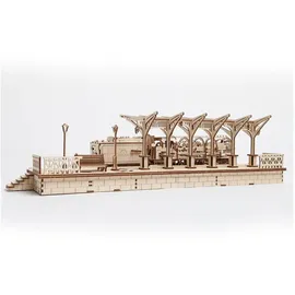 UGEARS Modellbausatz Bahnsteig 196-tlg.