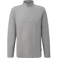 QS T-Shirt in Rippstruktur | grau - XXL