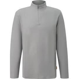 QS T-Shirt in Rippstruktur | grau - XXL