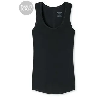 SCHIESSER Damen Tanktop Personal Fit Unterhemd, Schwarz_147197, XXL EU